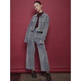 フロッキーデニムジャケット【セット販売対象】 | MURUA | 詳細画像34