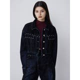 フロッキーデニムジャケット【セット販売対象】 | MURUA | 詳細画像4