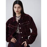 フロッキーデニムジャケット【セット販売対象】 | MURUA | 詳細画像6