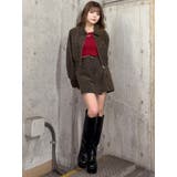 フェイクレザーショートフライトジャケット【セットアップ着用可】 | MURUA | 詳細画像21