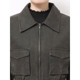 フェイクレザーショートフライトジャケット【セットアップ着用可】 | MURUA | 詳細画像31