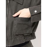 フェイクレザーショートフライトジャケット【セットアップ着用可】 | MURUA | 詳細画像33