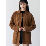 フェイクスウェードワークジャケット | MURUA | 詳細画像1