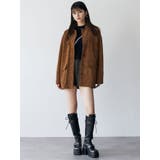 フェイクスウェードワークジャケット | MURUA | 詳細画像7