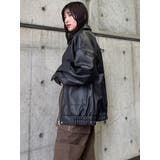 ヴィンテージフェイクレザーブルゾン | MURUA | 詳細画像17 