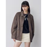 ヴィンテージフェイクレザーブルゾン | MURUA | 詳細画像2 