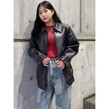 ヴィンテージフェイクレザーブルゾン | MURUA | 詳細画像33 