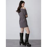 アシメショルダーミニシャツワンピース | MURUA | 詳細画像12 