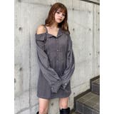 アシメショルダーミニシャツワンピース | MURUA | 詳細画像17 