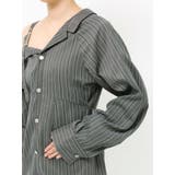 アシメショルダーミニシャツワンピース | MURUA | 詳細画像28 