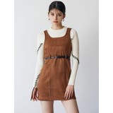 フェイクスェードタンクワンピース | MURUA | 詳細画像2 