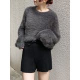 リブニットキュロット | MURUA | 詳細画像4 