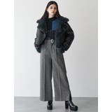 ネップツイードワイドパンツ | MURUA | 詳細画像10 