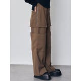 ブラウン | カーゴZIPパンツ | MURUA