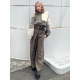 ベルトハイウエストワイドパンツ | MURUA | 詳細画像12