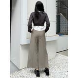 ベルトハイウエストワイドパンツ | MURUA | 詳細画像16