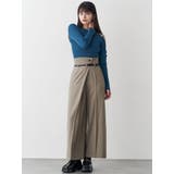 ベルトハイウエストワイドパンツ | MURUA | 詳細画像7