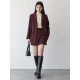 タックドレープミニスカート【セットアップ着用可】 | MURUA | 詳細画像12 