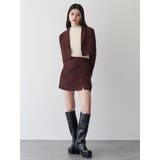 タックドレープミニスカート【セットアップ着用可】 | MURUA | 詳細画像14 