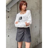 タックドレープミニスカート【セットアップ着用可】 | MURUA | 詳細画像15 