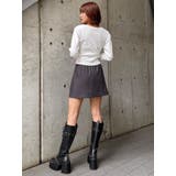 タックドレープミニスカート【セットアップ着用可】 | MURUA | 詳細画像19 