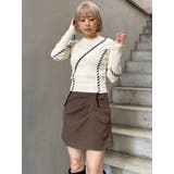 タックドレープミニスカート【セットアップ着用可】 | MURUA | 詳細画像20 