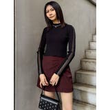 タックドレープミニスカート【セットアップ着用可】 | MURUA | 詳細画像25 