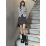 タックドレープミニスカート【セットアップ着用可】 | MURUA | 詳細画像33 