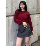 タックドレープミニスカート【セットアップ着用可】 | MURUA | 詳細画像35 