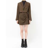 タックドレープミニスカート【セットアップ着用可】 | MURUA | 詳細画像45 