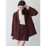 タックドレープミニスカート【セットアップ着用可】 | MURUA | 詳細画像7 