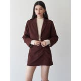 タックドレープミニスカート【セットアップ着用可】 | MURUA | 詳細画像8 