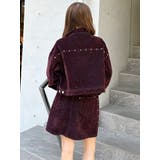 フロッキーデニムミニスカート【セット販売対象】 | MURUA | 詳細画像34 