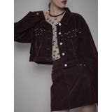 フロッキーデニムミニスカート【セット販売対象】 | MURUA | 詳細画像46 