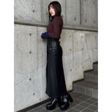 ZIPスリットフェイクレザースカート | MURUA | 詳細画像29