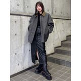 ZIPスリットフェイクレザースカート | MURUA | 詳細画像49