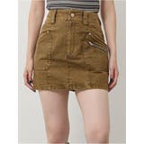 ブラウン | メニーポケットカーゴスカート | MURUA