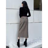 MIXパターンスリットナロースカート | MURUA | 詳細画像15 