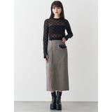 MIXパターンスリットナロースカート | MURUA | 詳細画像8 