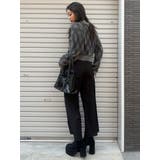 ベロアスクエアブーツ | MURUA | 詳細画像4 