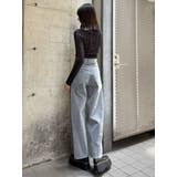 フロッキーバレルレッグデニム【セット販売対象】 | MURUA | 詳細画像32