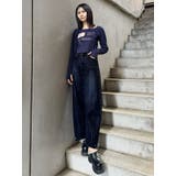 フロッキーバレルレッグデニム【セット販売対象】 | MURUA | 詳細画像40