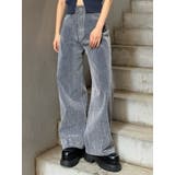 グレー | フロッキーバレルレッグデニム【セット販売対象】 | MURUA