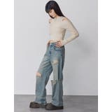 グリンプスダメージデニム | MURUA | 詳細画像12 