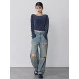 グリンプスダメージデニム | MURUA | 詳細画像15 