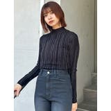グラデーションリブカラーニット | MURUA | 詳細画像40