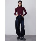 ショルダーカットリブニット | MURUA | 詳細画像11 