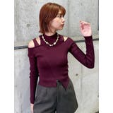 ショルダーカットリブニット | MURUA | 詳細画像36 
