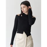 ショルダーカットリブニット | MURUA | 詳細画像5 