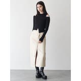 ショルダーカットリブニット | MURUA | 詳細画像8 